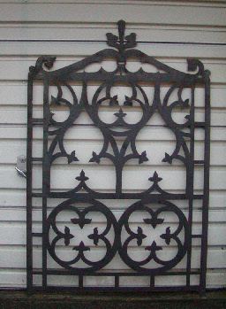 Custom Cut Metal Garden Gate
